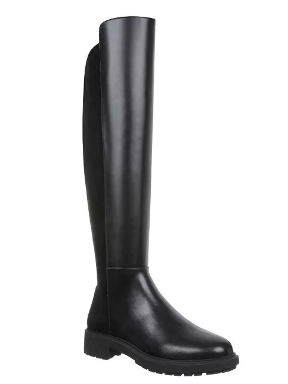 On 34th Neffi Women's Over the Knee High Boots Black Almond Toe Sz 10 - NWT